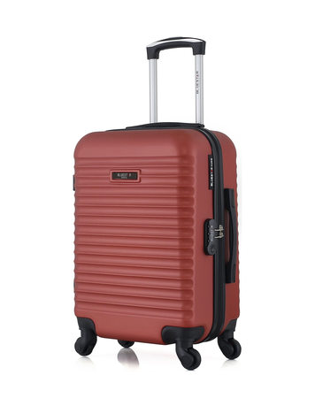 BLUESTAR - Valise Cabine ABS BRAZILIA 4 Roues 55 cm