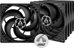 Lot de 5 Ventilateurs de boitier Arctic P14 PST - 14cm (Noir)