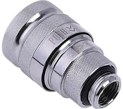 Raccord autobloquant Alphacool Eiszapfen Quick Release Femelle G1/4 (Argent)