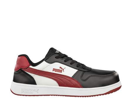 Chaussure de travail Frontcourt P 41 bas noir/blanc/rouge S3L - PUMA - 640202