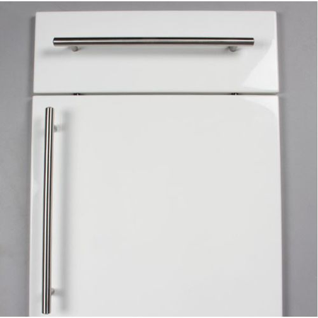 Poignée bâton I-200 inox 12/2X544X608mm inox mat - DIDHEYA - 12085