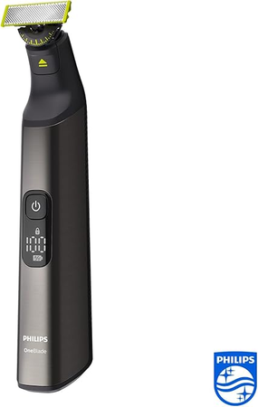 Tondeuse Philips OneBlade Pro - Tondeuse Visage et Corps Rechargeable avec Sabot Ajustable