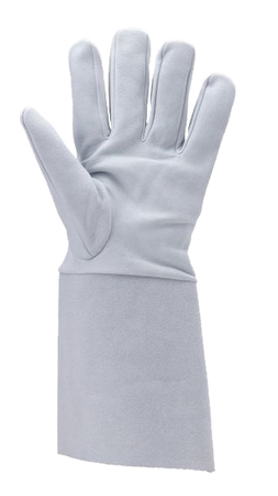 Gants de soudeur EUROWELD fleur agneau type argon manchette croûte gris T10 - COVERGUARD - 2540