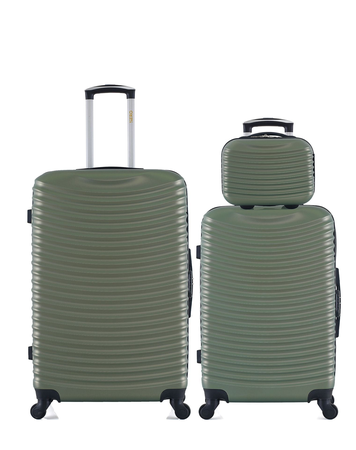 HERO - LOT DE 3 - VALISE GRAND FORMAT, VALISE WEEKEND ET VANITY ETNA