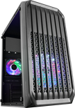 Boitier Mini Tour Micro ATX Mars Gaming MC-S2 RGB avec panneau vitré (Noir)