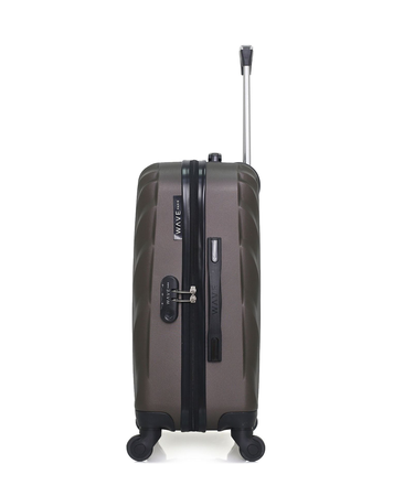 WAVE PARIS - Valise Cabine ABS DANUBE 4 Roues  55 cm