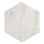 CARRARA Carrelage hexagonal 17,5X20 cm imitation marbre Mate Type de produit Produit