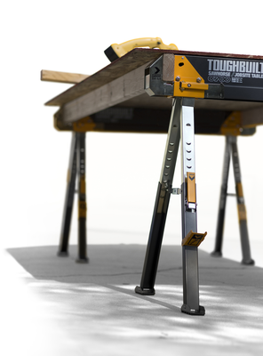 Pack de 2 tréteaux-table de chantier C700 - TOUGHBUILT - TB-C700-2
