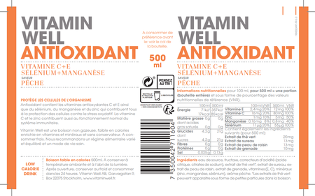 VITAMIN WELL ANTIOXYDANT (500ml)