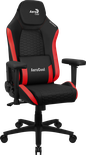 Fauteuil Gamer Aerocool Crown Leatherette (Noir/Rouge) 