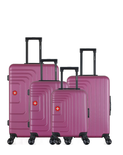 SWISS KOPPER - LOT DE 4 - Valise Grand Format, Valise Week-end, Valise Cabine et Valise Cabine XXS RUTI