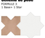 PORTO STAR TAUPE  - Carrelage en étoile 16,8x16,8 cm taupe 30626