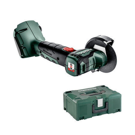 Meuleuse d'angle 18V CC 18 LTX BL D76mm (sans batterie ni chargeur) + coffret METABOX - METABO - 600349840