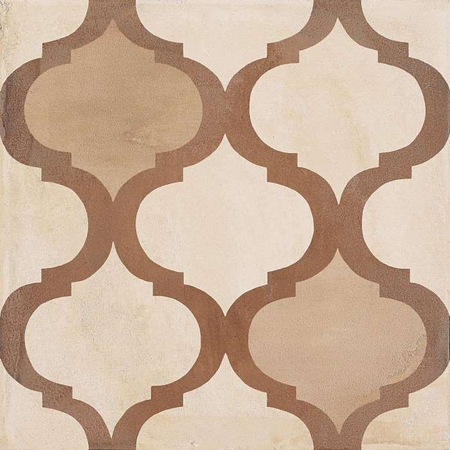 TERRA COLONIALE - 20x20cm- BEIGE - Carrelage aspect ciment vieilli