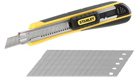 Cutter à cartouche FATMAX® 9mm - STANLEY - 0-10-475