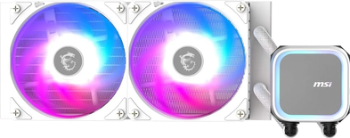 Kit Watercooling MSI Mag CoreLiquid A13 RGB - 240mm (Blanc)