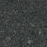 MISCELA R GRAFITO - Carrelage aspect terrazzo noir 60x60 cm