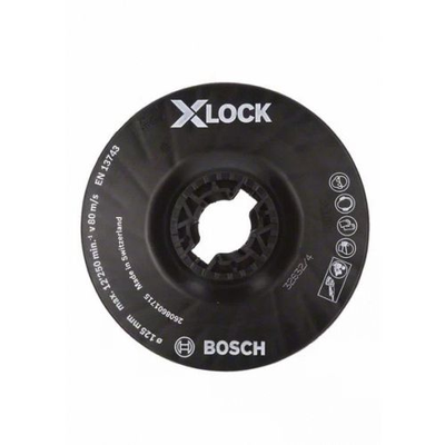 Plateaux de ponçage 125mm X-LOCK - BOSCH - 2608601715