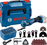 Outil oscillant 18V GOP 18V-34 (Sans batteri ni chargeur) + kit accessoires en coffret L-BOXX - BOSCH - 06018G2002