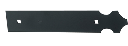 Contre penture aluminium noir longueur 370mm - TORBEL - 11PAC3J