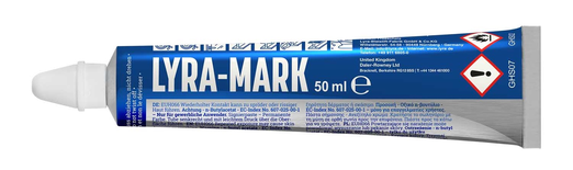 Tube de peinture MARK blanche - LYRA - L4150001