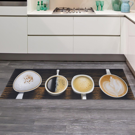 Tapis de cuisine en pvc 50x150 cm KITMILK