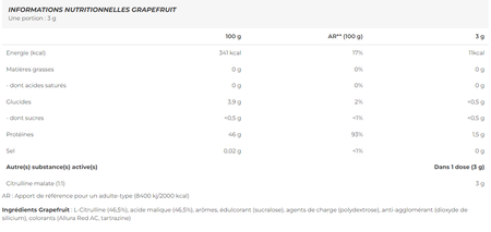 Citrulline malate (300g)