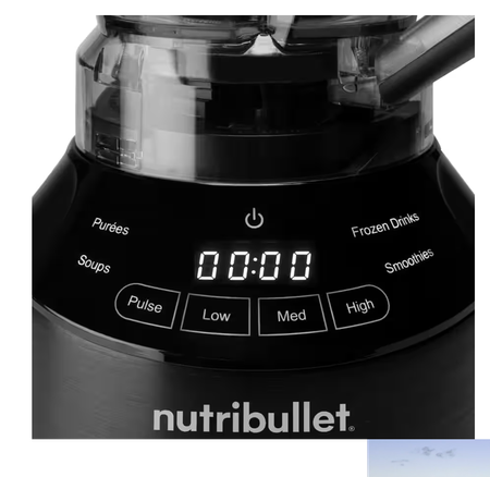 Nutribullet® Smart Touch Blender Combo - NBF520B - Blender Intuitif et Multifonction