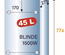 Chauffe-eau électrique blindé VELIS EVO multiposition blanc 65L - ARISTON - 3626154