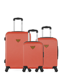 LPB LUGGAGE - Lot de 3 - Valises weekend, cabine et cabine XXS AGATA