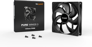 Ventilateur de boitier be quiet! Pure Wings 3 PWM - 14cm (Noir)