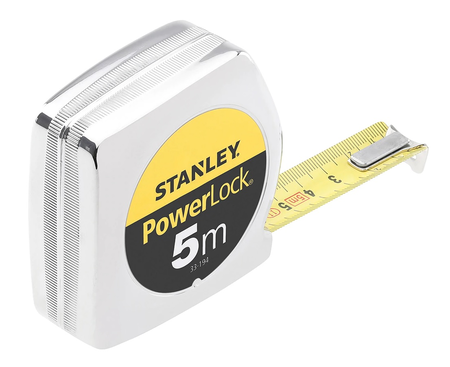 Mètre ruban 5mx25mm 'Powerlock Classic ABS' - STANLEY - 1-33-195