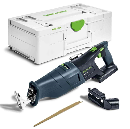 Scie sabre 18V RSC 18 EB-Basic (sans batterie ni chargeur) + coffret Systainer SYS3 - FESTOOL - 576947