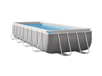 Piscine tubulaire Prism Frame rectangulaire 4,88 x 2,44 x 1,07 m - Intex