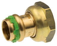 Raccord écrou sudopress en cuivre tournant à sertir taraudé 12XG1/2 - AALBERTS IPS - 6671269