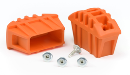 Paire de sabots haute sécurité 50mm orange - TUBESCA-COMABI - 9007150