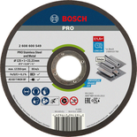 Disque à tronçonner métaux et inox 125x1x22,23mm plat OSA - BOSCH - 2608600549