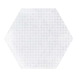 URBAN HEXA MELANGE LIGHT - Carrelage 29,2 x 25,4 cm Patchwork Hexagonal aspect béton Blanc Taille 29,2 x 25,4 cm