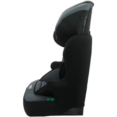 Siege Auto  ceinturé NANIA RACE I 76-140 cm R129 ‚Äì de 3 a 10 ans ‚Äì Tetiere régable - Base inclinable - Noir - Fabrication F