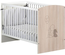 BABYPRICE Lit Bébé Lapinou 120x60 cm 3 positions