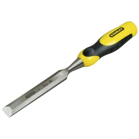 Ciseau à bois manche bi-matière 18x141mm longueur totale 320mm - STANLEY - 0-16-877