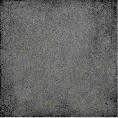 ART NOUVEAU - UNI CHARCOAL GREY - Carrelage 20x20 cm aspect vieilli gris foncé