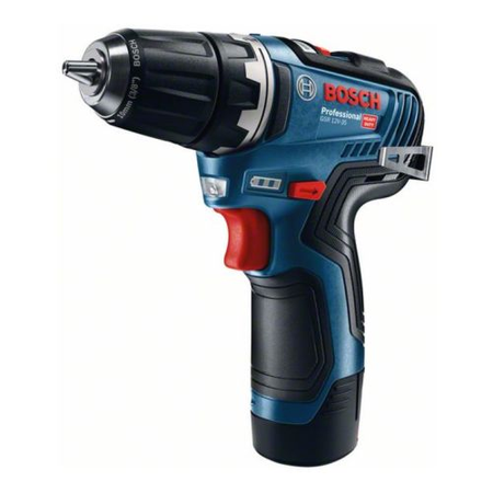 Perceuse-visseuse 12V GSR 12V-35 professional  + 2 batteries 3Ah + chargeur + coffret L-BOXX - BOSCH - 06019H8002