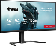 Ecran incurvé 34" Iiyama G-Master Red Eagle GCB3484WQSU-B1 Ultra WQHD 180Hz (Noir)