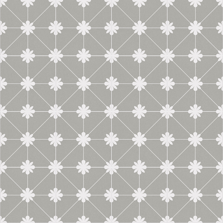 BALI Tuban gris 20 x 20 cm - Carrelage effet carreaux de ciment