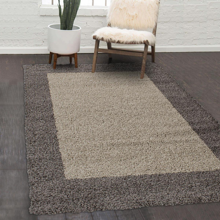 Tapis shaggy BORDURE OEKO-TEX®