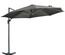 Parasol déporté octogonal inclinable Ø 2,94 x 2,48H m