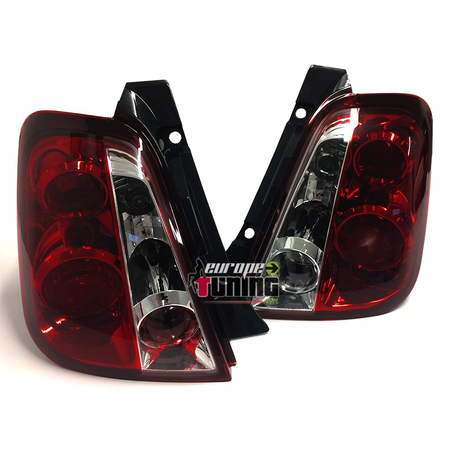 FEUX ROUGES CRISTAL FIAT 500 (00889)