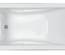 Baignoire acrylique rectangulaire FORIA 2 blanc 170x75cm - AQUARINE - 199229