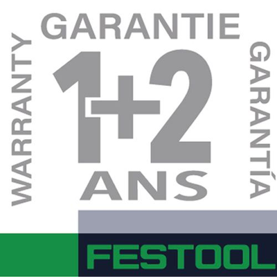 Ponceuse excentrique hybride ETSC 125 18V LI + 2 batteries 3,1Ah + chargeur - FESTOOL - 201527